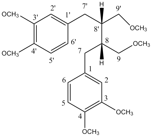 Phyllanthin Chemical Structure